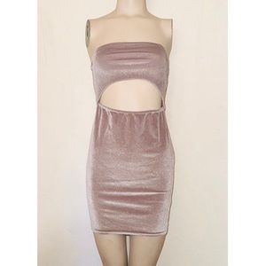 Missguided Bandeau Mini Dress